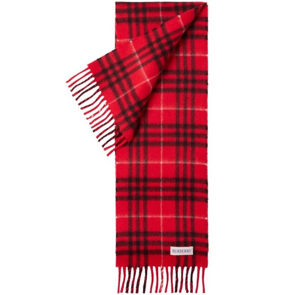 Burberry Vintage Check Cashmere Scarf Pillar 8073962 - Picture 1 of 8